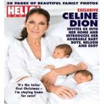 Celine Dion Apresenta Gêmeos para a Revista Hello! Celine Dion Apresenta Gêmeos para a Revista Hello!
