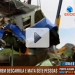 Descarrilamento de Tr�m na Tail�ndia Mata 10 Pessoas