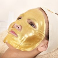 Máscara de Ouro Ajuda no Rejuvenescimento