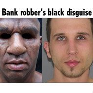 Ladrão Usa Máscara Comprada na Web e Engana 6 Vezes a Polícia