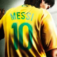 Messi na Seleção Brasileira