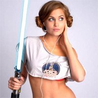 Belas Meninas Fanáticas Por Star Wars