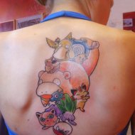 Tatuagens de Pokémon