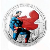 Canadá Lança Moedas Comemorativas do Superman