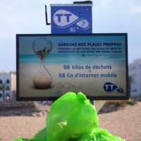 Ação na Tunísia Troca Lixo Por Wi-Fi