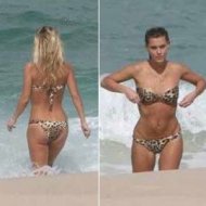 Carolina Dieckmann Flagrada Fazendo Topless na Praia da Reserva
