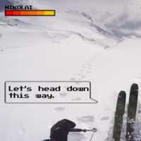 Esquiando Como se Estivesse em um Game 8-Bits: Sensacional