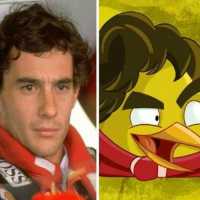 Ayrton Senna Vira Personagem de Nova Versão do Jogo Angry Birds