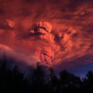 Fotos do Vulcão que Entrou em Erupção no Chile