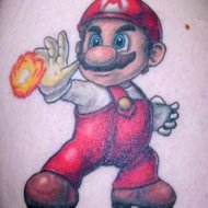Tatuagens do Super Mario