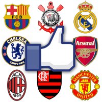 Top 100 Clubes de Futebol com Mais FÃ£s no Facebook