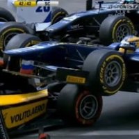 Mega Confusão na Primeira Largada da GP2 em Mônaco