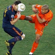 Imagens que Marcaram Holanda vs. Espanha