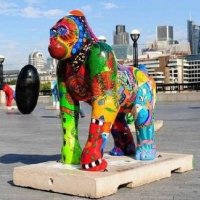 Arte com Gorilas em Londres