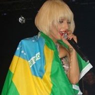 Lady Gaga no Brasil em Maio de 2010