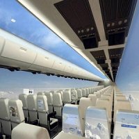 Empresa Quer Trocar Janelas de Aviões Por Telas Inteligentes
