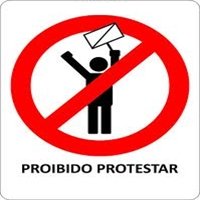 Protestantes que NÃ£o Podem Protestar