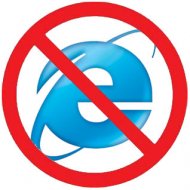 Não Suportamos o IE (Internet Explorer)