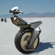 Empresa Cria Moto de uma Roda