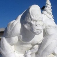 Fantásticas Esculturas Feitas com Neve