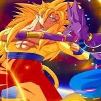 Imagens de Goku Como Super Saiyajin Deus no Filme Dragon Ball