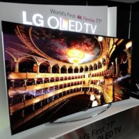 Samsung e LG Apresentam TVs FlexÃ­veis