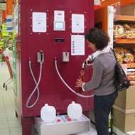 Abastecimento de Vinho em Supermercados na França